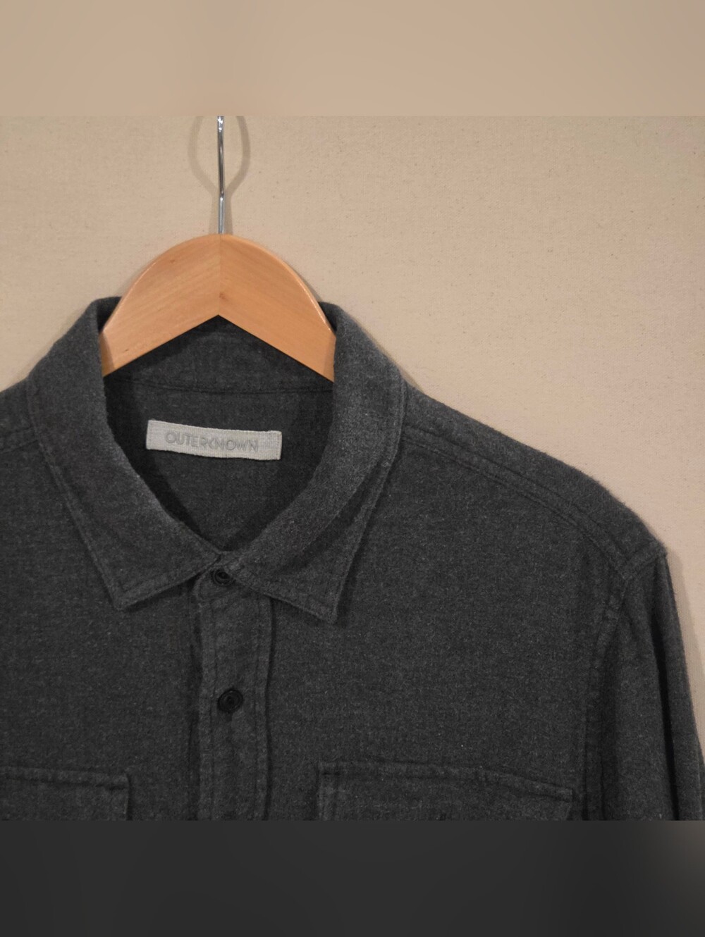 OUTERKNOWN Flannel Button Down M